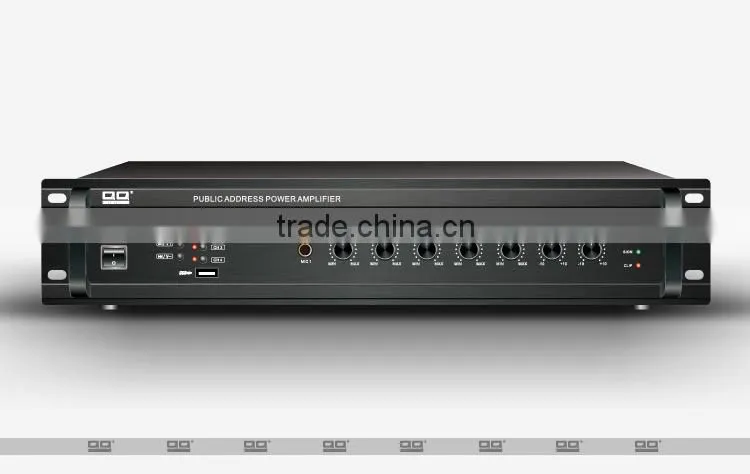 680W Tube Amplifier 100v Mixer Power Amplifier With USB + FM+ Remote control