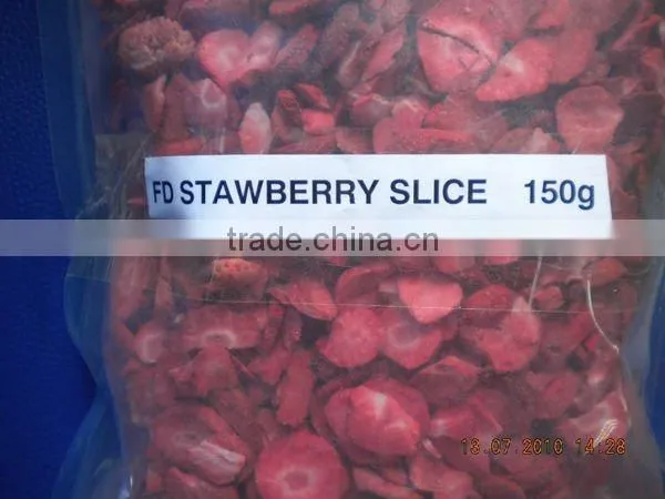 Chinese FD strawberry slice