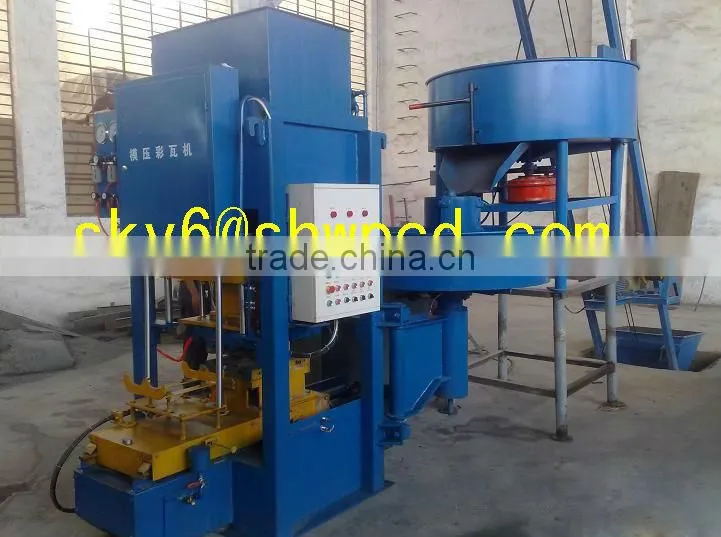 Hydraulic color tile making machine and brick making machine2078