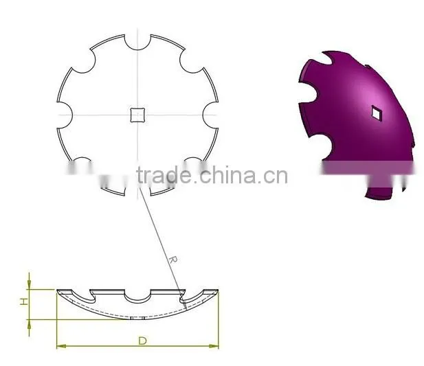 disc blade plow plane plough discs for sale used