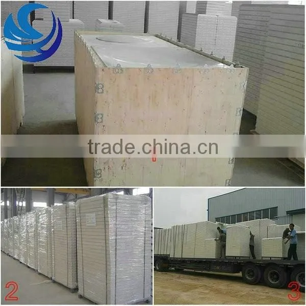 Large volume hot dip galvanized steel water tank