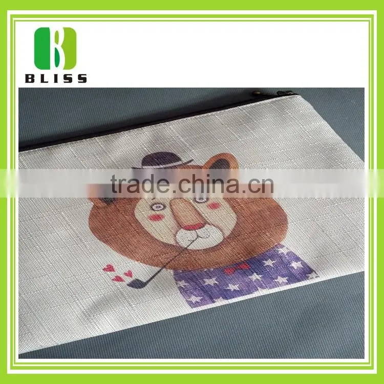 Wholesale Factory price Logo printed cute jute gift bag