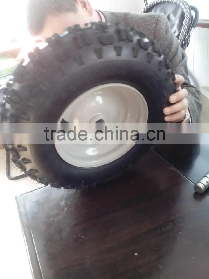 pneumatic tubless wheel for snow thrower