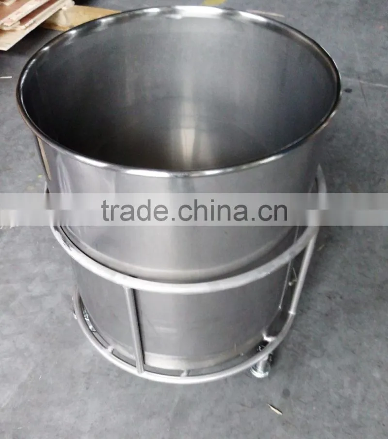 Customized stainless steel storage tank /stainless steel bucket/ barrel /drum / pail