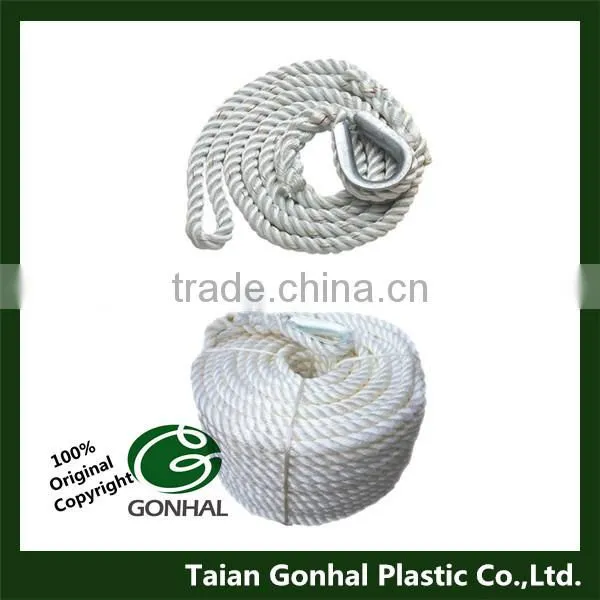 Gonhal Anchor Line With Thimble For Economy 16mmx30m
