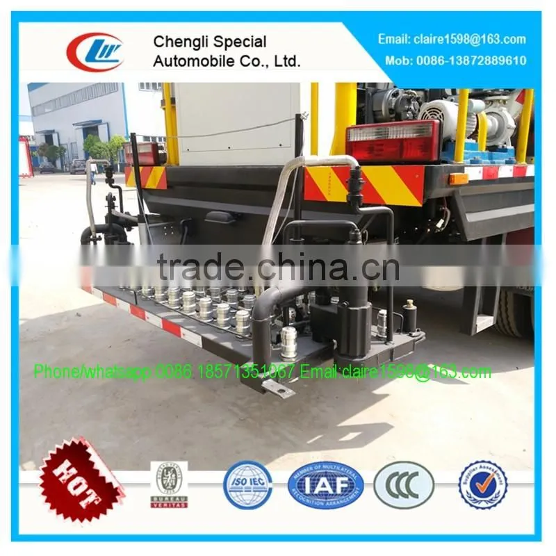 DongFeng 8cbm asphalt mixer truck, asphalt distributor truck,intelligent asphalt distributor
