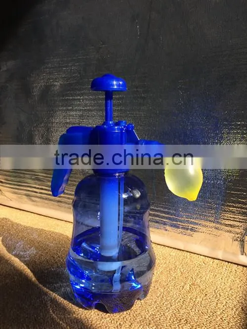 spray with balloon