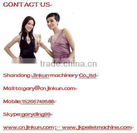 JINKUN 2-4t/h complete pellet manufacturing plant JK850