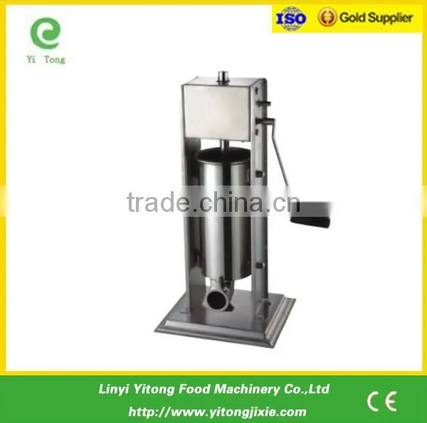 CE vertical table good used manual sausage filler machine price