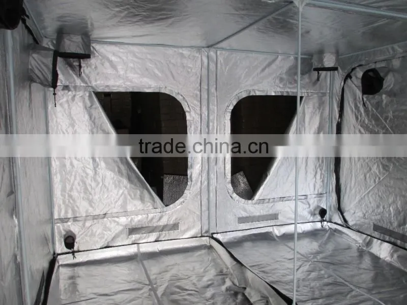 Heavy Duty 2.4x2.4x2cm Mylar Plant Grow Tent for Hydroponics System