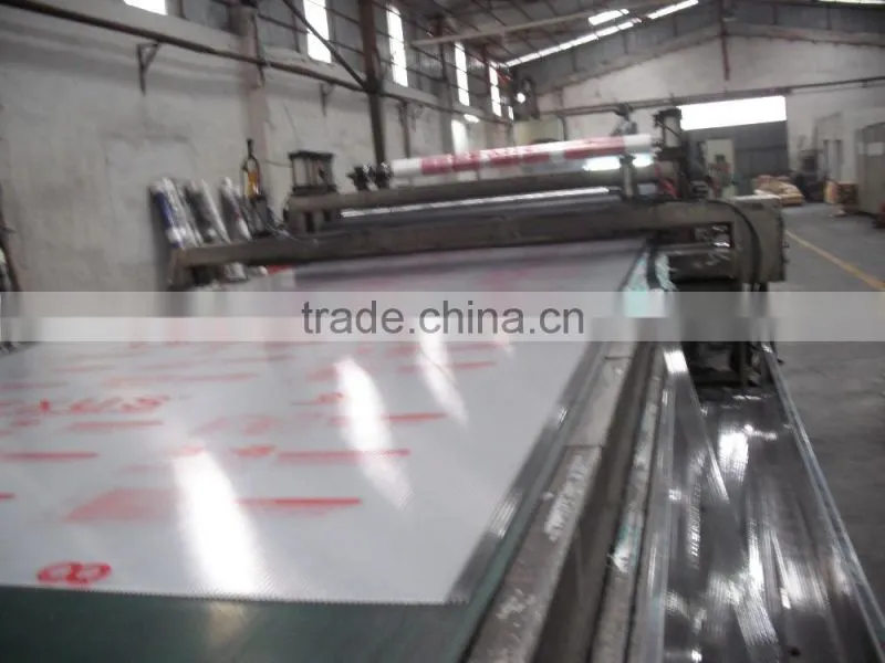 100% bayer virgin materials,with UV coating Polycarbonate triple wall sheet