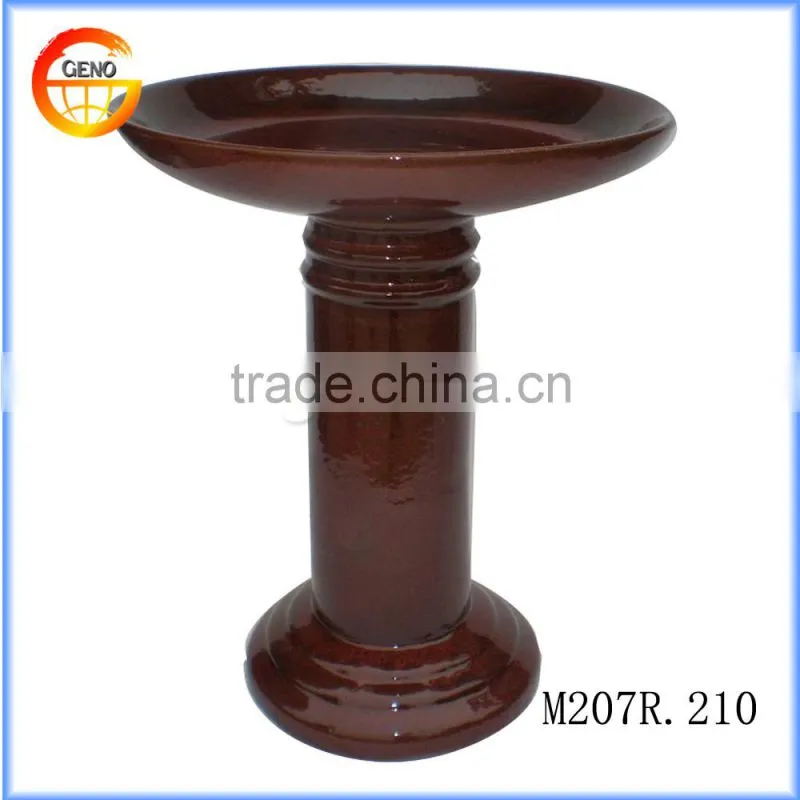 garden decor bird feeder cheap concrete bird bath