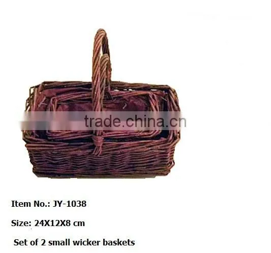 White & Pink basket for hanging wall of newspaper