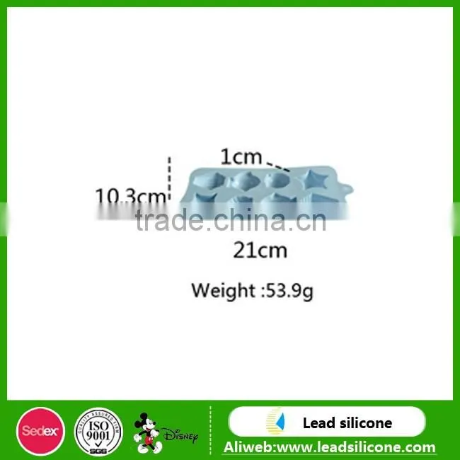 Sedex audited factory wholesale reusable custom silicone ice cube tray