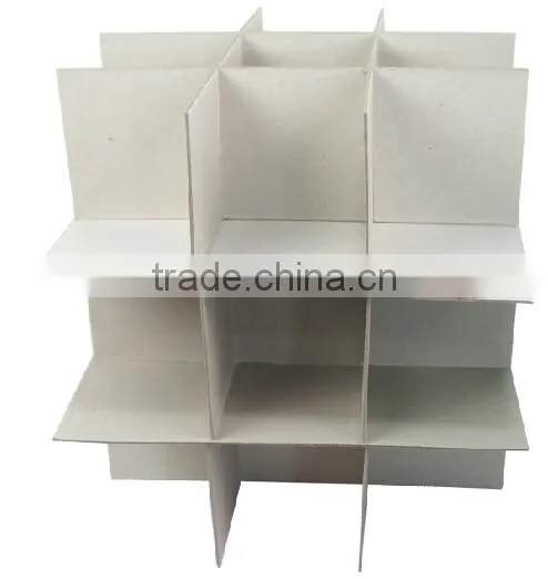 Folding Storage Ottoman With Grid For Little Gift Interlayer