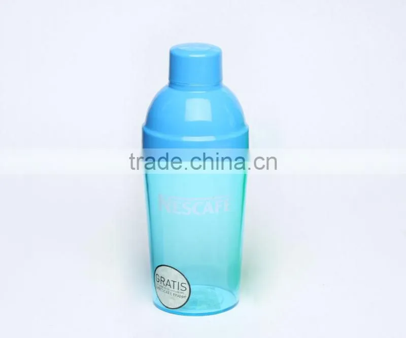 High quality clear Plastic Cocktail shakers