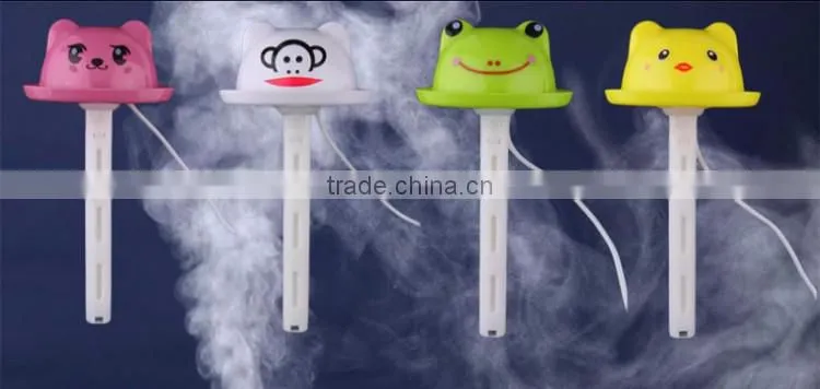 Hot selling Cartoon Bottle Cap Shape Mini USB Humidifier Air Humidifier