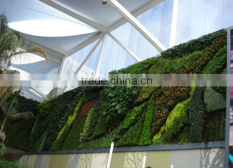 factory price plastic plant wall artificial vertical greening wall