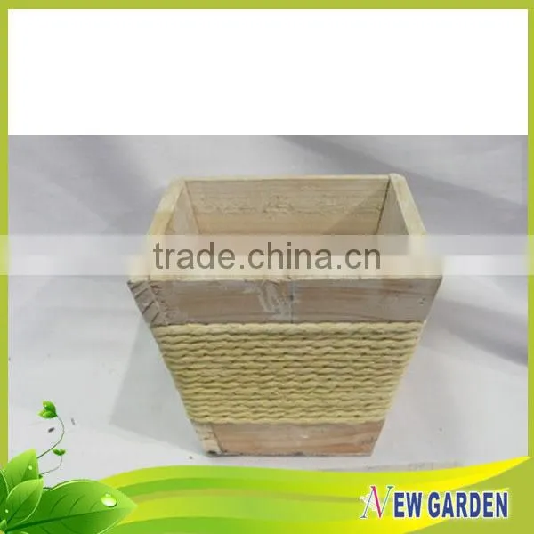 Products You Can Import From China Eco-friendly Wood Memorial Flower Pots