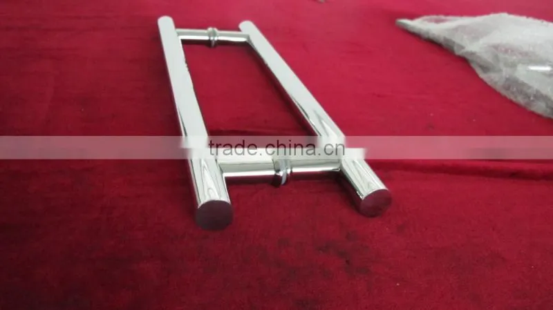 JINXIN door pull handle_AISI 304 stainless steel glass door handles