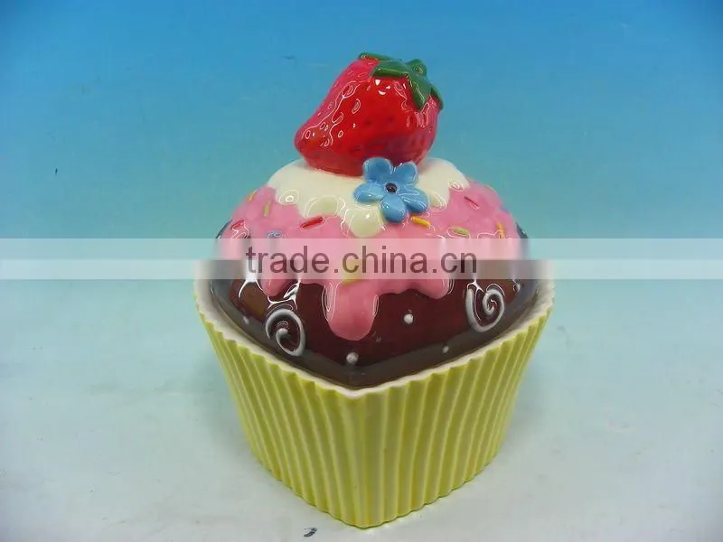 Newest Ceramic Cupcake Cookie Jar
