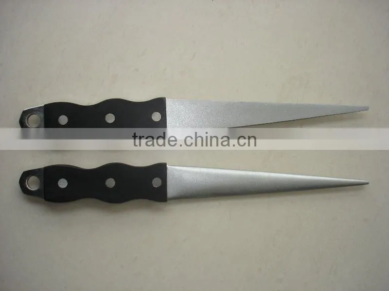 Exceptional life span Kitchen Electroplated Diamond sharpener for knives