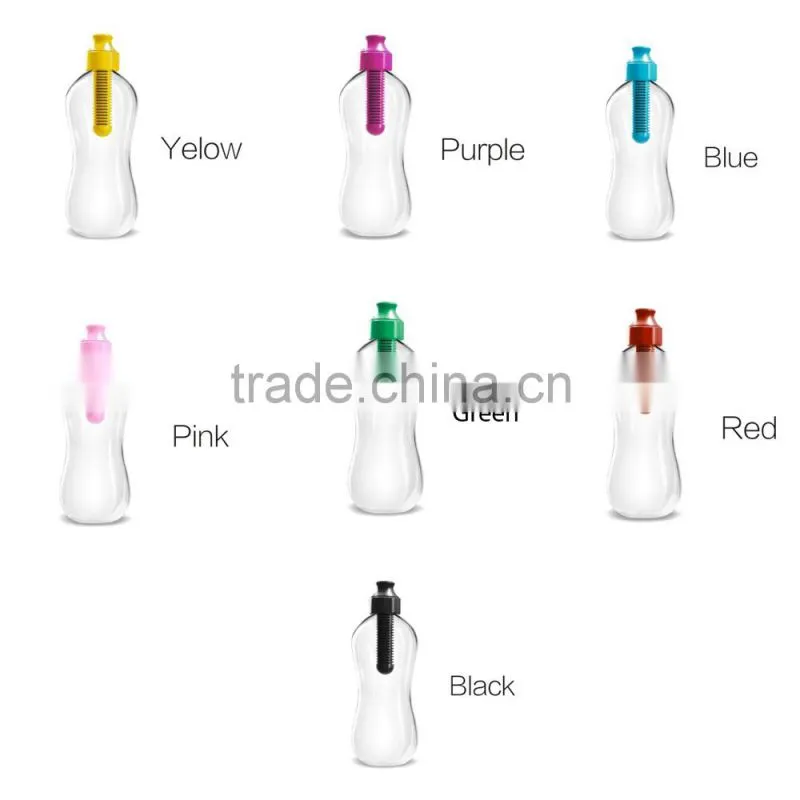 Hot portable outdoor activated carbon sport water bottle