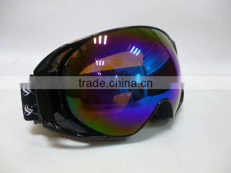 2013 new design fashion TPU flexible frame snow goggles,customized ski goggles,customized snow boarding goggles