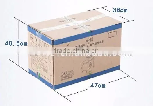 24L mop bucket with wringer side press plastic