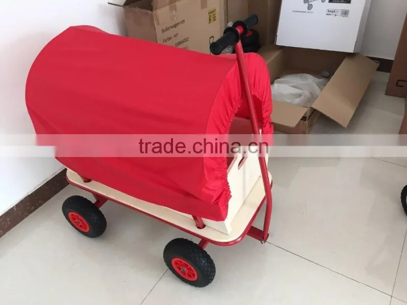 wooden hand cart , wagon garden cart for kids TC1812