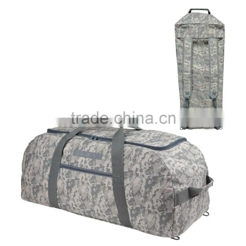 High Quality Camping Travel Gym Gear Bag/Hiking backpack/Larger duffle bag turns into backpack