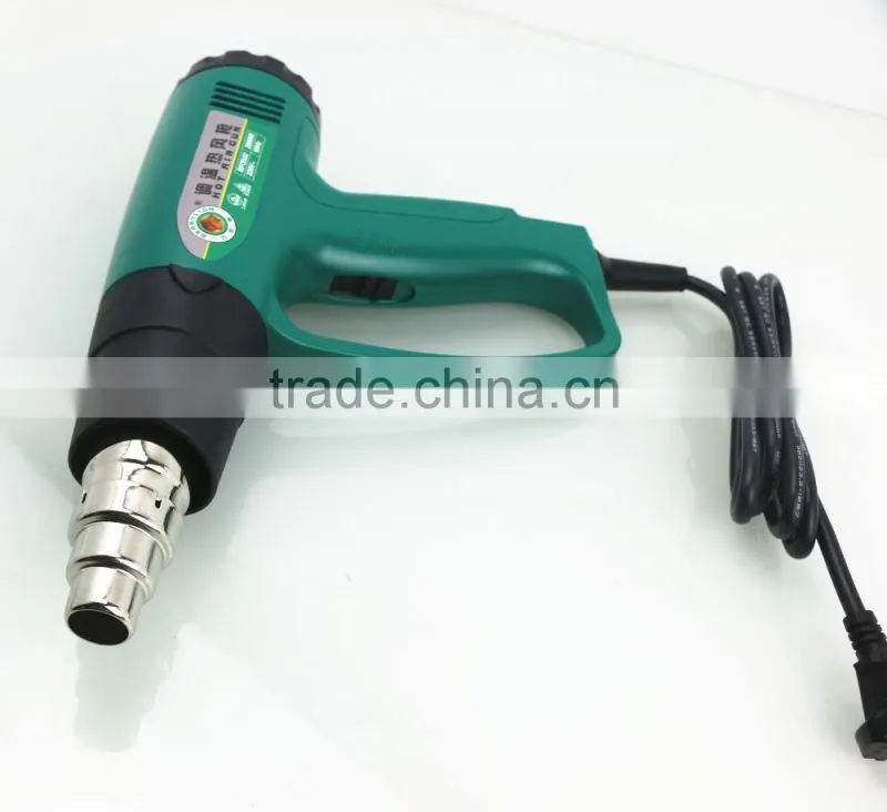 BERRYLION industrial grade 2000w LCD digital adjustable hot air gun for sale