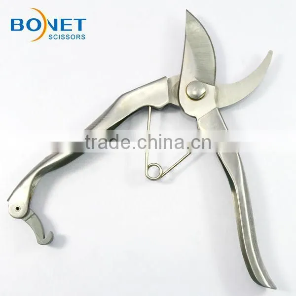 SGA0006 8" full stainless steel garden branch cutting scissors