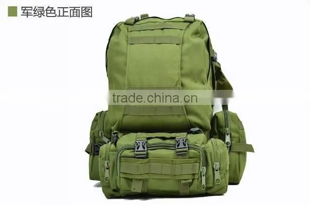 Waterproof military backpack army climbing tactical combination bag