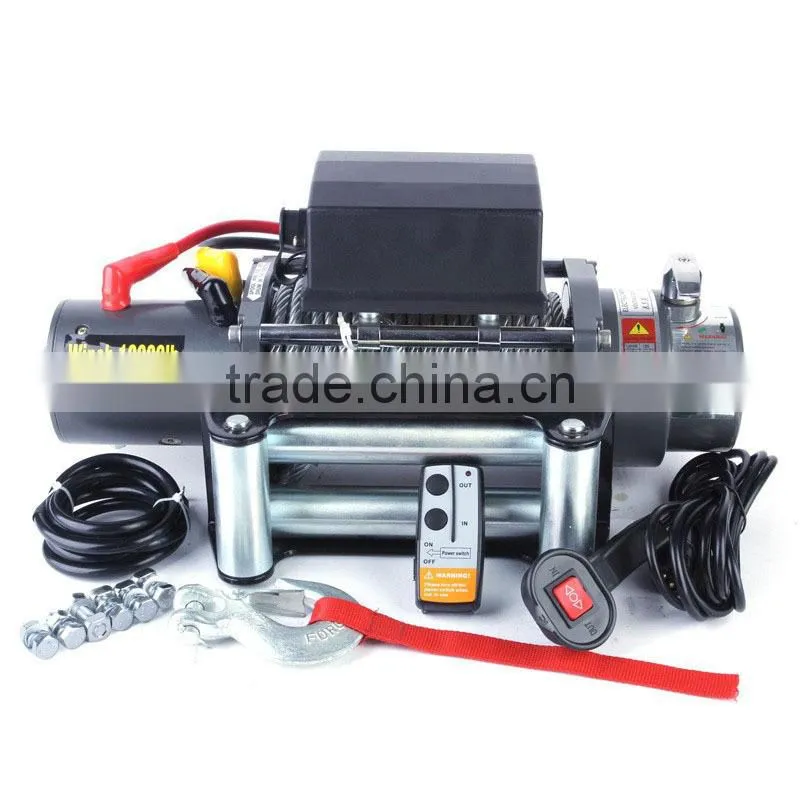 off road 12v small electric capstan winches