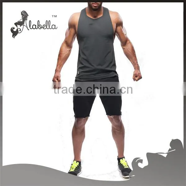 Tank Top GYM Bodybuilding Men Muscle Shirt Stringer Racerback Singlet VEST