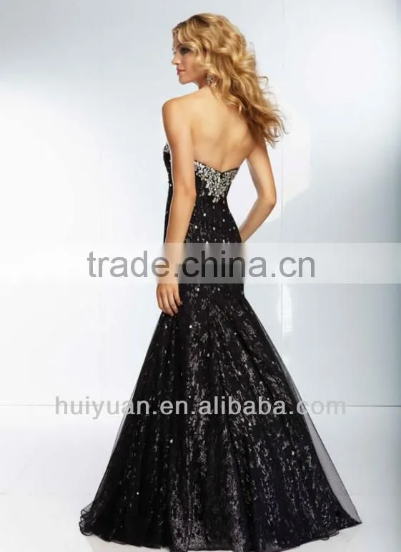2014 Fit and Flare Sweetheart Evening Dresses Made In China