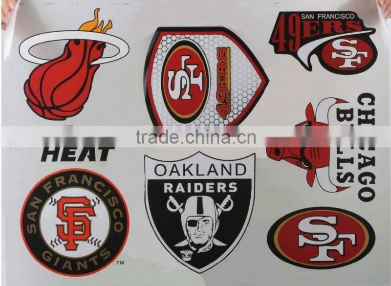 Football Heat Transfer Sticker custom plastisol heat transfers,heat transfer sticker printing for t shirt,clothing