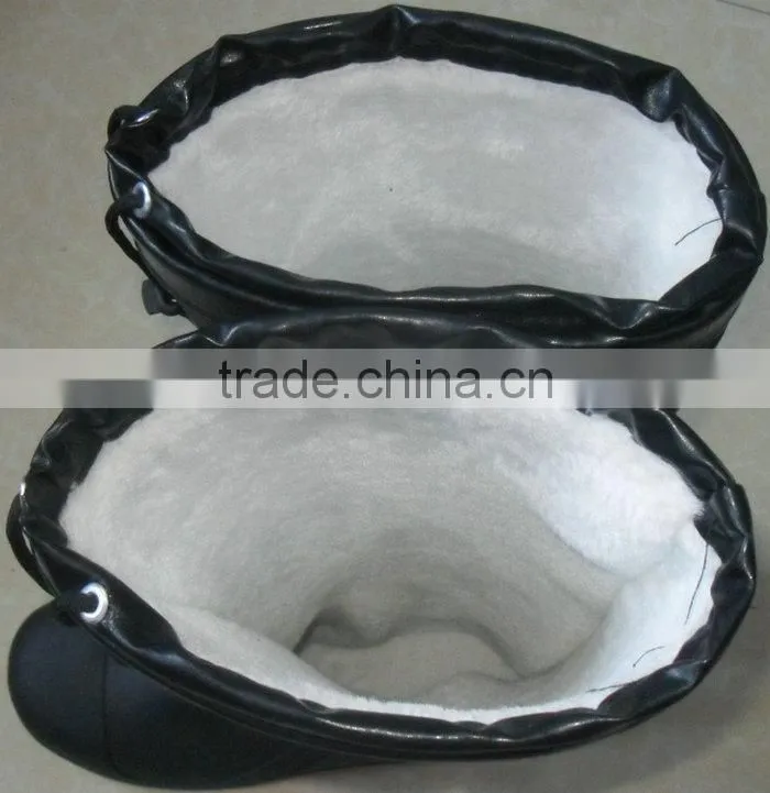 Black Puncture Resistance Antialkali Chemical PVC Safety Boot
