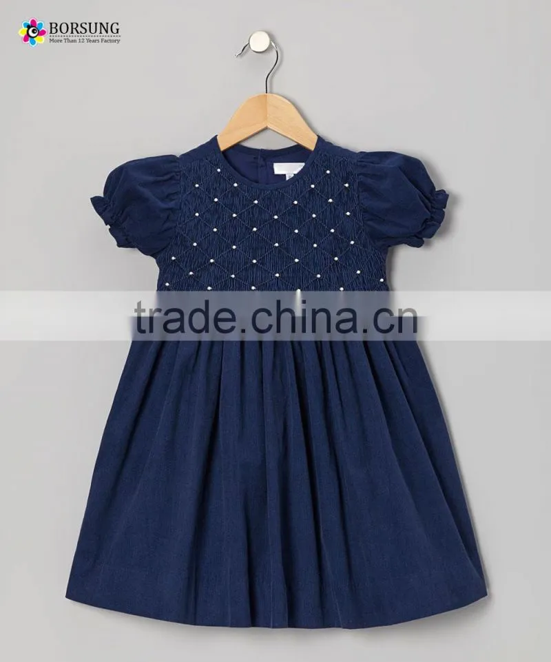 New Designs children frocks Dress For Baby Girls Cotton Baby Girl Summer dress One Piece Smocked children clothes