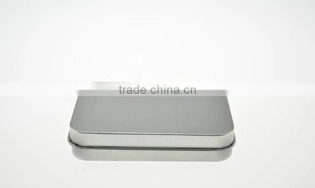 R1846H Manufacturer Wholesale Rectangle mini tin can for U disk Lighter packing box