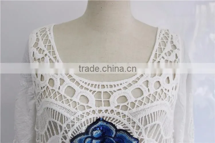 2017 latest fashion design cutting ladies top women indian style blouse