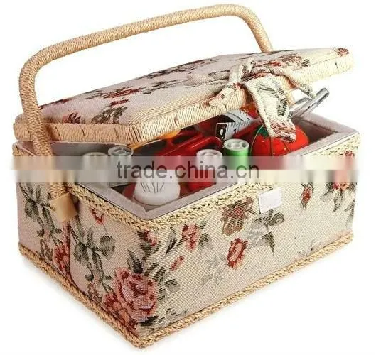 Fashionable Natural wicker sewing Basket Online Manufacturer