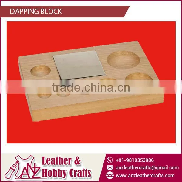 Reliable Nature Quality Assured Dapping Block with Plate