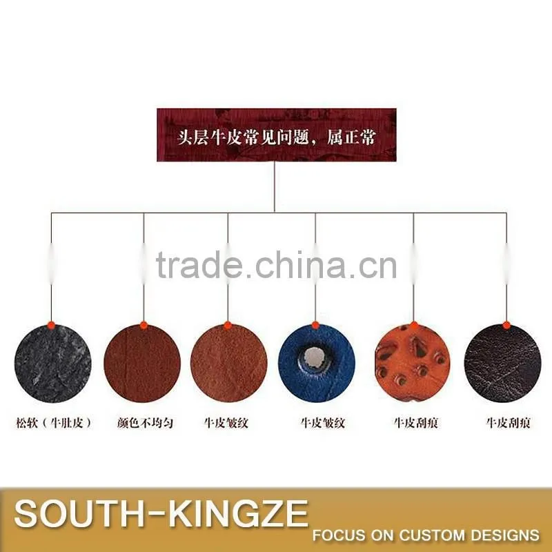 Leather and Alloy Metal Punk Style Pants Pendant