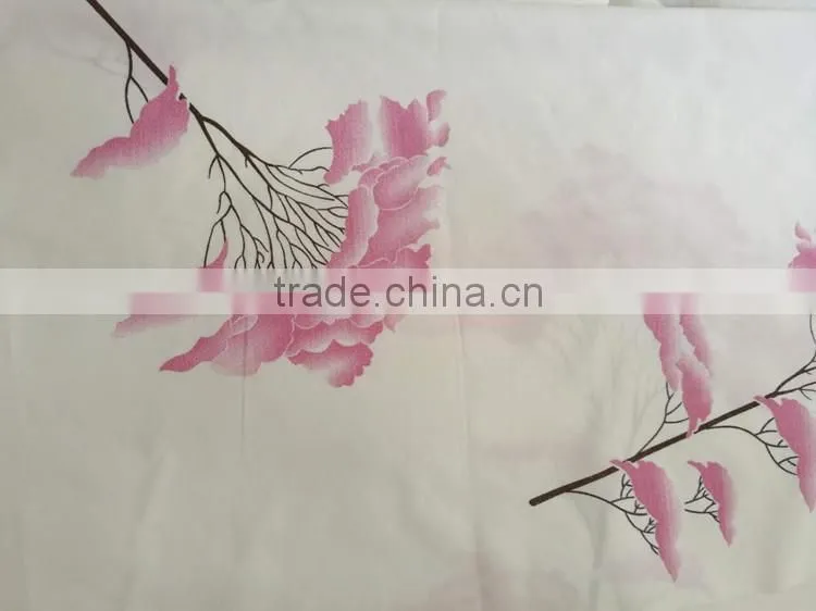 Mattress Polyester Pongee Printed Fabric with high density