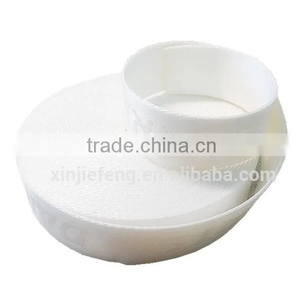 High strength flat polyester webbing for luggage and bags
