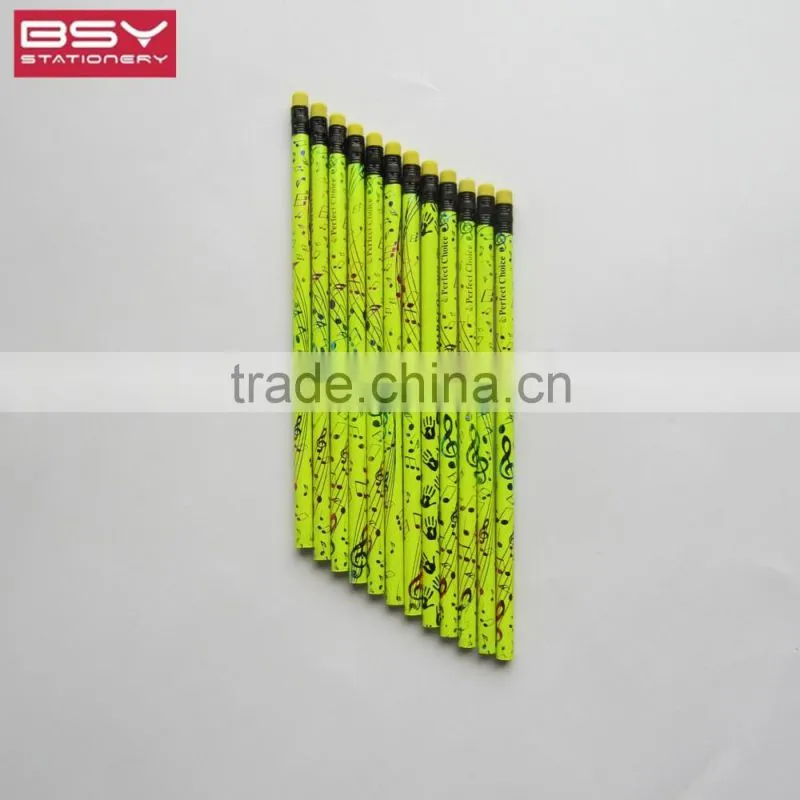 School supply foil pencil