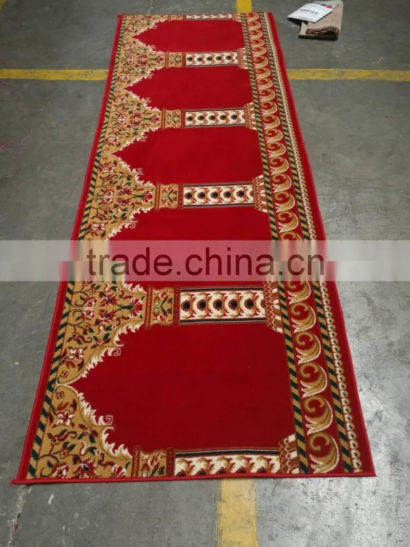 Wilton Moslem rug mosque prayer carpet