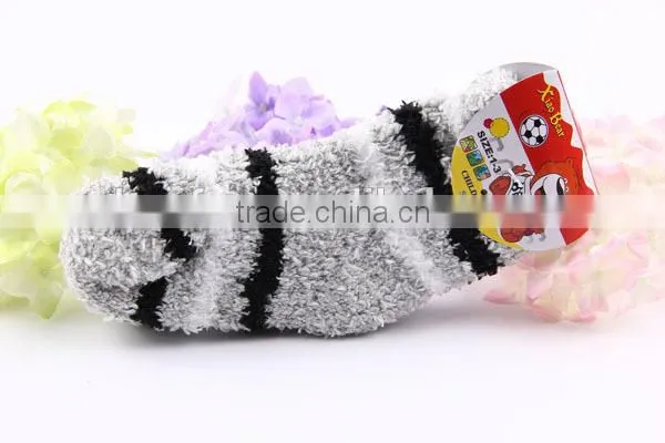 autumn&winter thick fluffy children warm socks